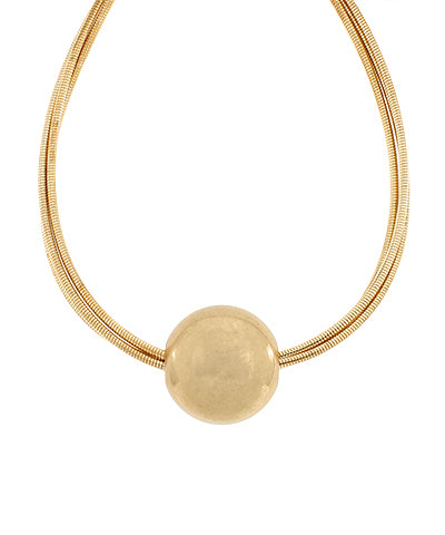 Statement Ball Bead Choker
