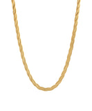 Twisted Herringbone Chain Necklace