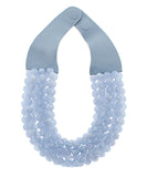 Agate Ball Bead Magnetic Clasp Necklace