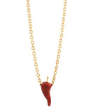 Red Pepper Pendant Necklace