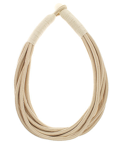 5MM 8 Row Layered Rope Necklace