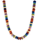 Rondelle & Metal Beads Necklace