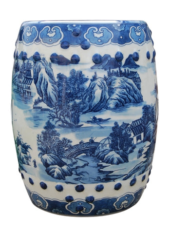 Porcelain Garden Stool