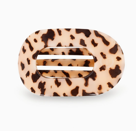 Blonde Tortoise | Small Round Flat Hair Clip