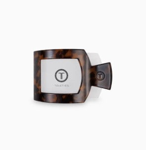 Tortoise | Small Square Flat Hair Clip