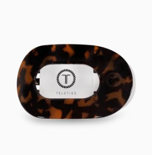 Tortoise | Small Round Flat Hair Clip