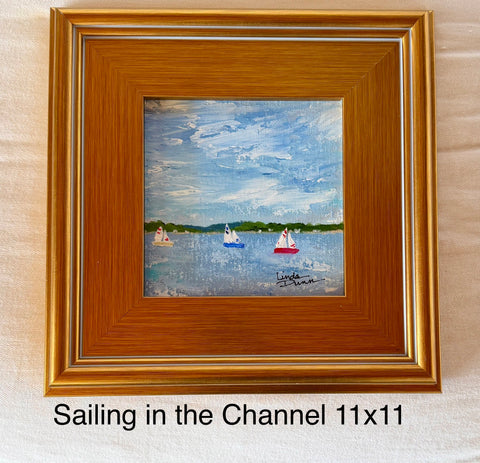 "Sailing in the Channel" by Linda Dunn