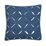 Sale Parker Indigo Blue Euro Sham