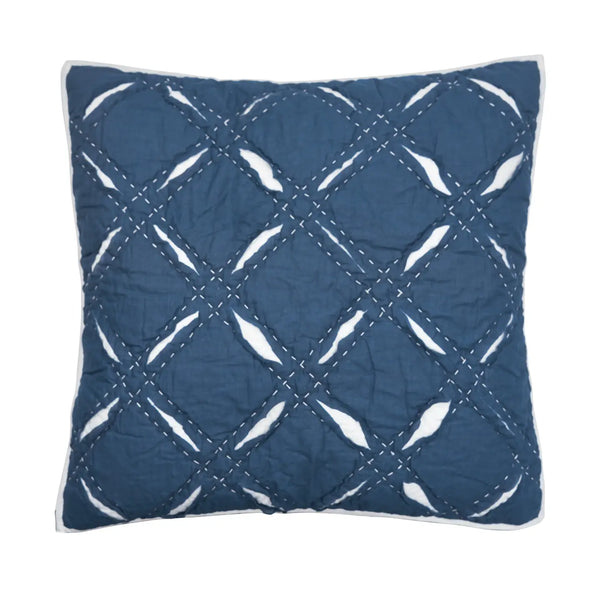 Sale Parker Indigo Blue Euro Sham