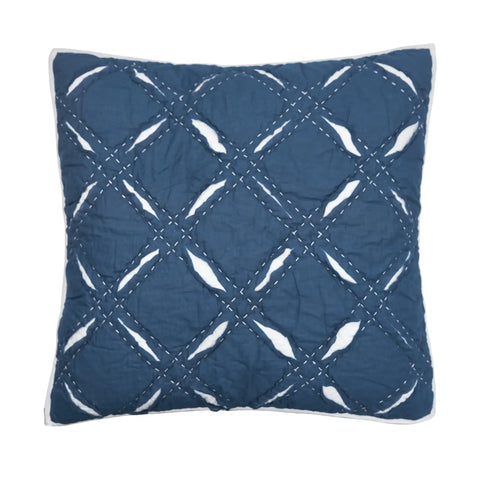 Sale Parker Indigo Blue Euro Sham