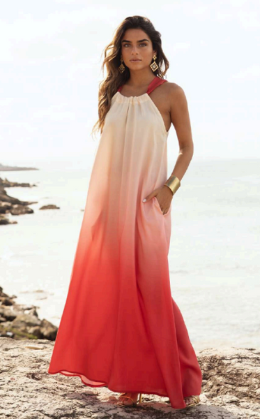 Santorini Neck Dress