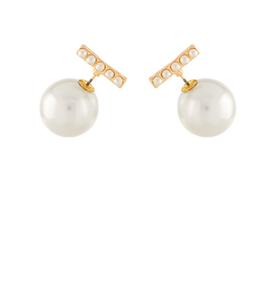 Pearl Peekaboo Earring