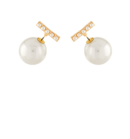 Pearl Peekaboo Earring