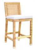 Lilly Rattan Counter Stool