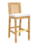 Lilly Rattan Bar Stool