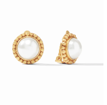 Julie Vos :: Marbella Pearl Clip-On