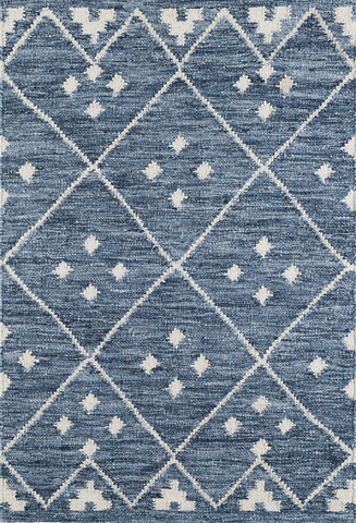 Dash and Albert :: Kota Indigo Woven Wool Rug