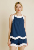 Wave Hem Top