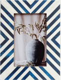 Blue and White Photo Frames