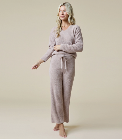 Marshmallow V-Neck Lounge Set