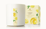 Thymes Lemon Leaf Poured Candle Tin