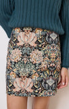 Jacquard Mini Skirt