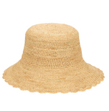 Sand Dollar Crotchet Raffia Bucket Hat