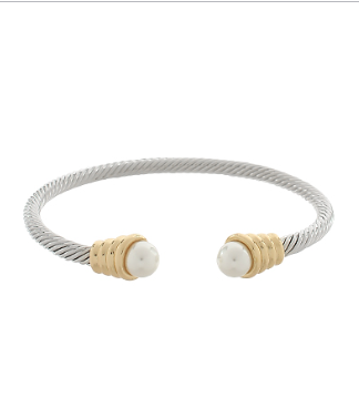 Cable Cuff Bracelet