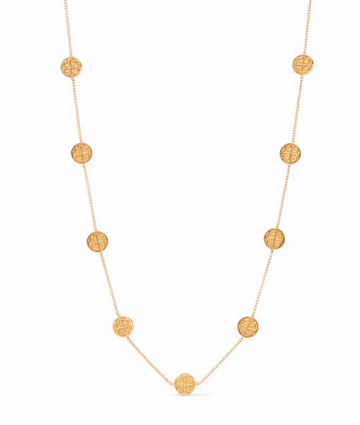 Julie Vos Valencia Delicate Station Necklace