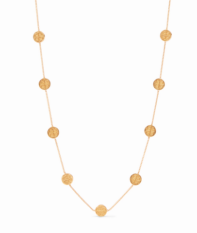Julie Vos Valencia Delicate Station Necklace