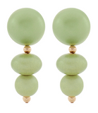 Wood Linear Earrings