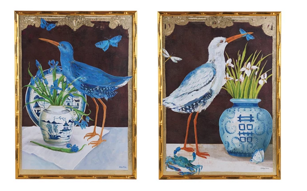 Bird & Jar Canvas