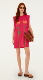 Tropical Rose Mini Dress