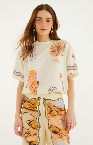 Farm Rio Souvenir Relaxed T-Shirt