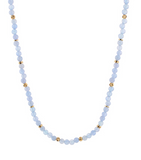 Semi Stone Beaded Necklace