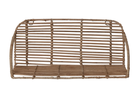 Hand-Woven Rattan Wall Shelves Small