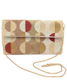 Beaded Envelope Clutch