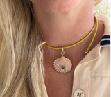 Smith & Co Beach Combing Necklace - Yellow / Coconut