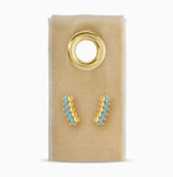 Delicate Dots & Cz Studs