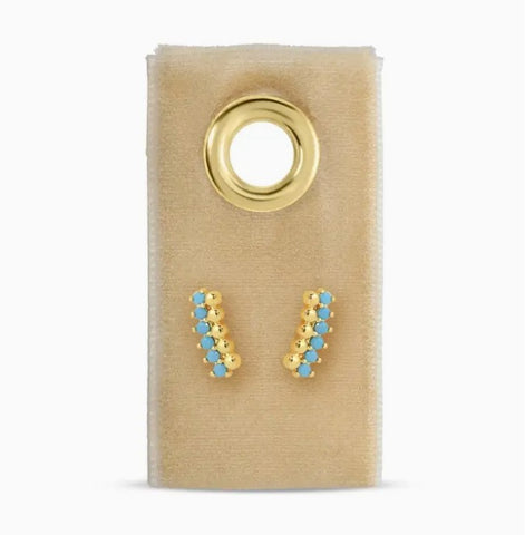Delicate Dots & Cz Studs