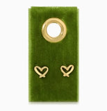 Free Form Heart Studs