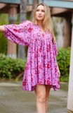 Raya Block Printed Dress