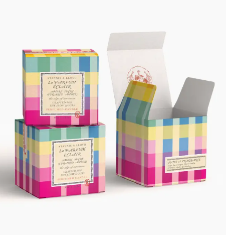 Boxed Candle - Sugared Amber