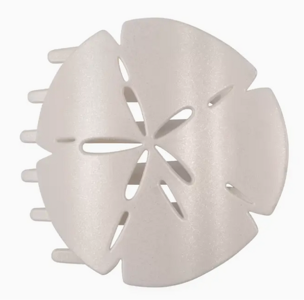 Sand Dollar | Medium | Flat Shape Hair Clip