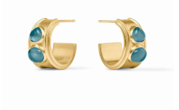Julie Vos Dolce Stone Hoop