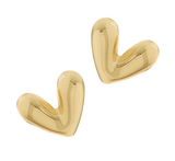 Puffy Heart Earrings