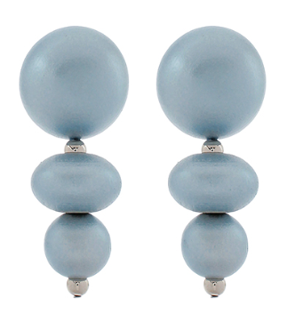 Wood Linear Earrings