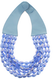 7 Row Glass Bead Necklace
