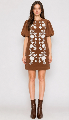 Rosalie Embroidered Dress