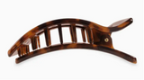 Flat Rectangle Hair Clip | Medium | Tortoise
